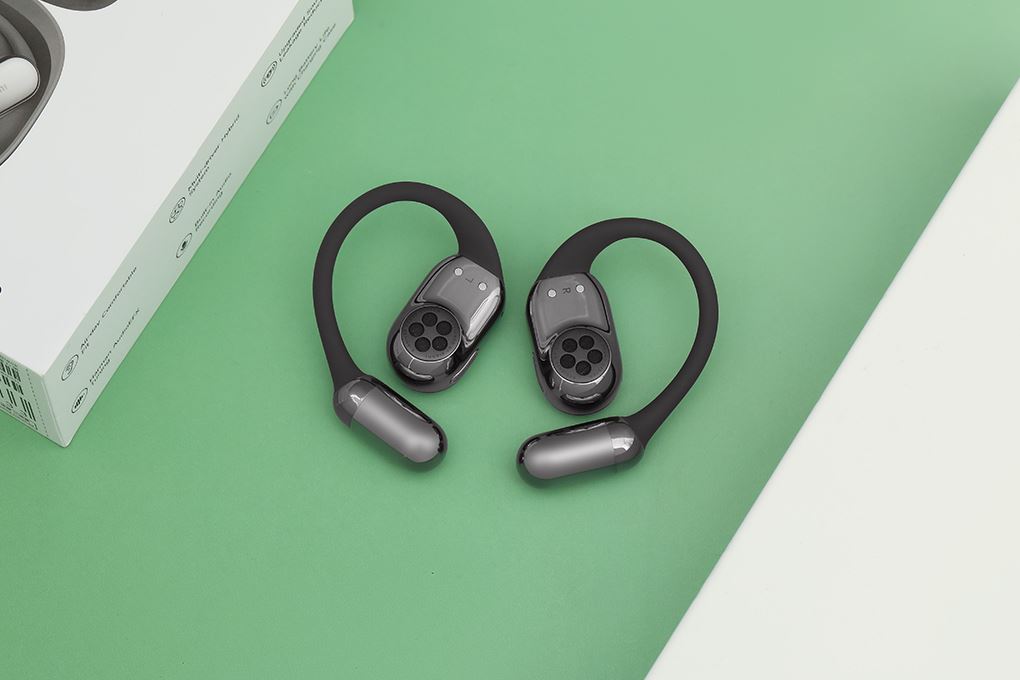 Tai nghe Bluetooth True Wireless Xiaomi OpenWear Stereo Pro Màu Đen