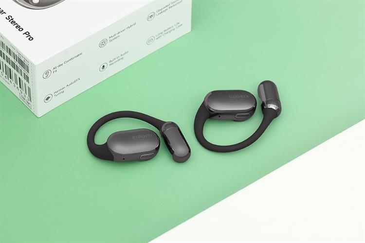Tai nghe Bluetooth True Wireless Xiaomi OpenWear Stereo Pro Màu Đen