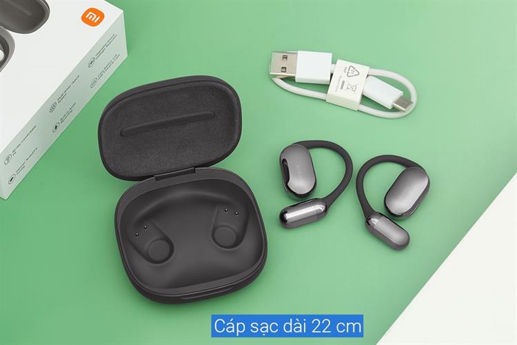 Tai nghe Bluetooth True Wireless Xiaomi OpenWear Stereo Pro Màu Đen