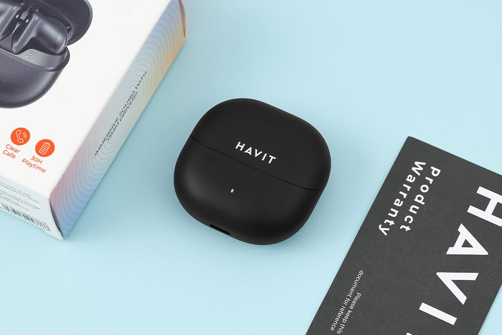 Tai nghe Bluetooth True Wireless Havit LIFE 04T Màu Đen