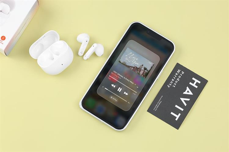 Tai nghe Bluetooth True Wireless Havit LIFE 04T Màu Trắng