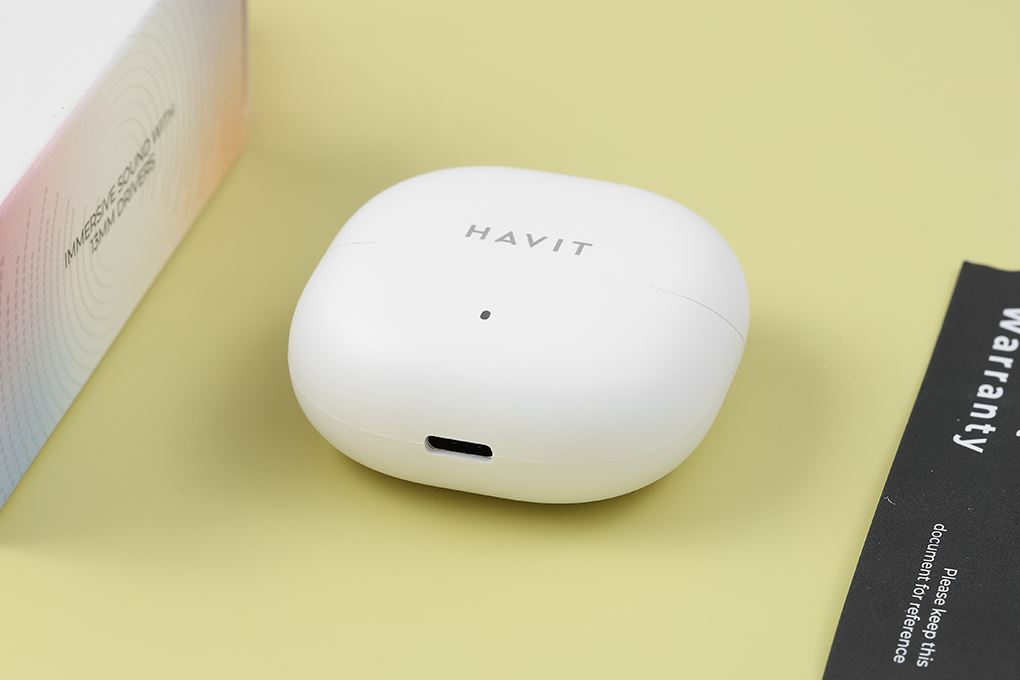 Tai nghe Bluetooth True Wireless Havit LIFE 04T Màu Trắng