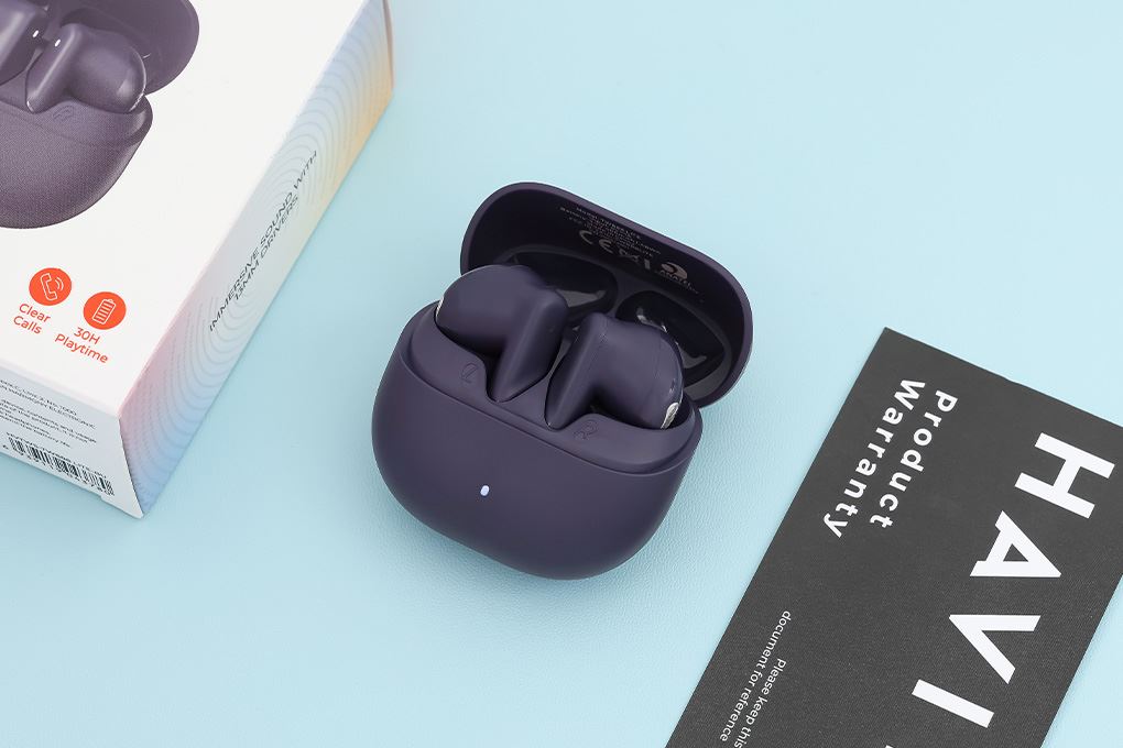 Tai nghe Bluetooth True Wireless Havit LIFE 04T Màu Xanh Dương