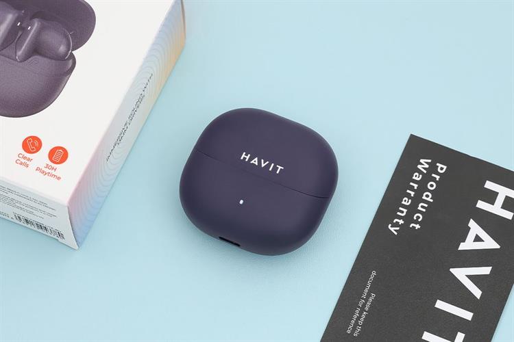 Tai nghe Bluetooth True Wireless Havit LIFE 04T Màu Xanh Dương