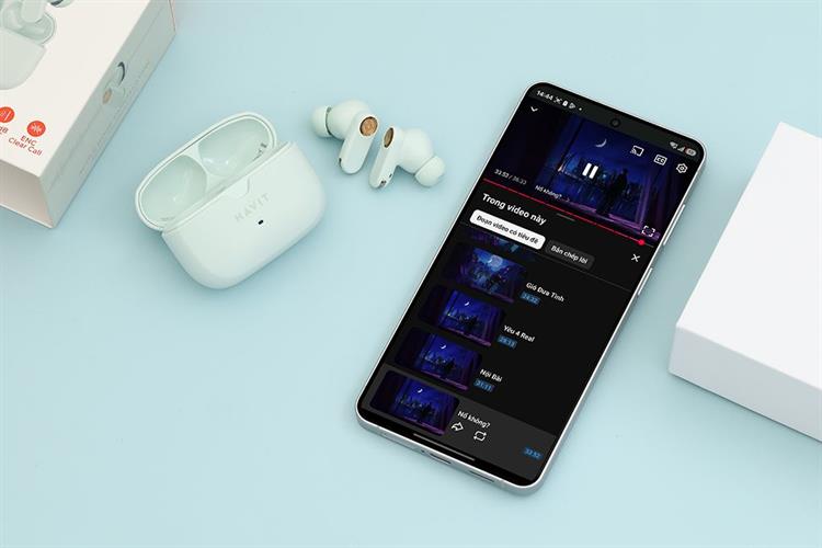 Tai nghe Bluetooth True Wireless Havit TW992 Màu Xanh lá