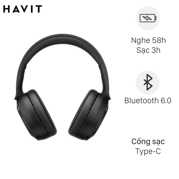 Tai nghe Chụp Tai Havit H603BT