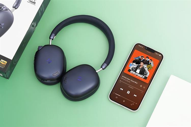 Tai nghe Bluetooth Chụp Tai Havit Space S1 Màu Xanh Dương