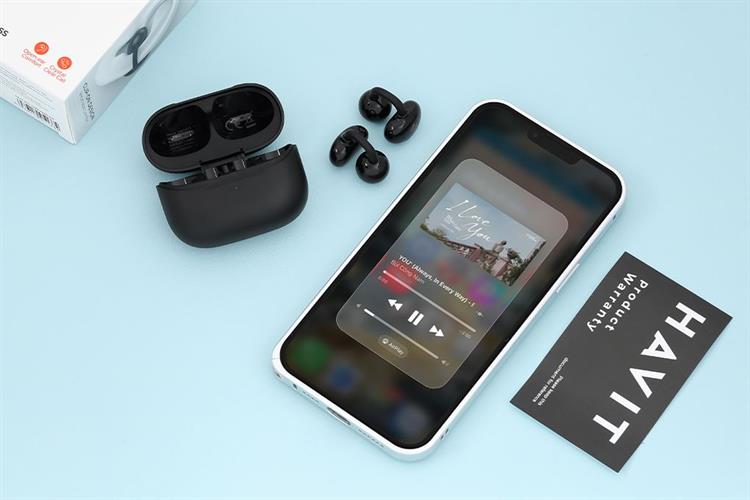 Tai nghe Bluetooth Open-Ear True Wireless Havit OWS929 Màu Đen