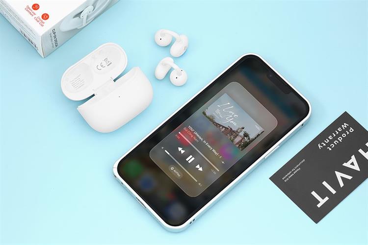 Tai nghe Bluetooth Open-Ear True Wireless Havit OWS929 Màu Trắng