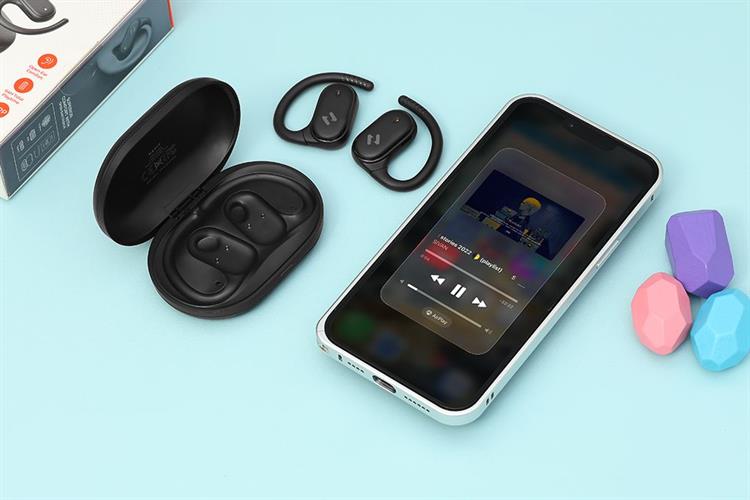Tai nghe Bluetooth Open-Ear True Wireless Havit OWFIT 02A Màu Đen