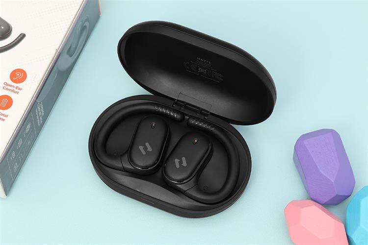 Tai nghe Bluetooth Open-Ear True Wireless Havit OWFIT 02A Màu Đen