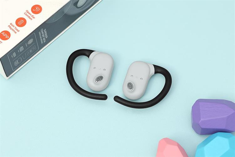 Tai nghe Bluetooth Open-Ear True Wireless Havit OWFIT 02A Màu Đen - Xám