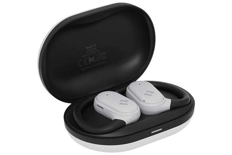 Tai nghe Bluetooth Open-Ear True Wireless Havit OWFIT 02A Màu Đen - Xám