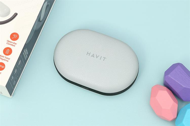 Tai nghe Bluetooth Open-Ear True Wireless Havit OWFIT 02A Màu Đen - Xám