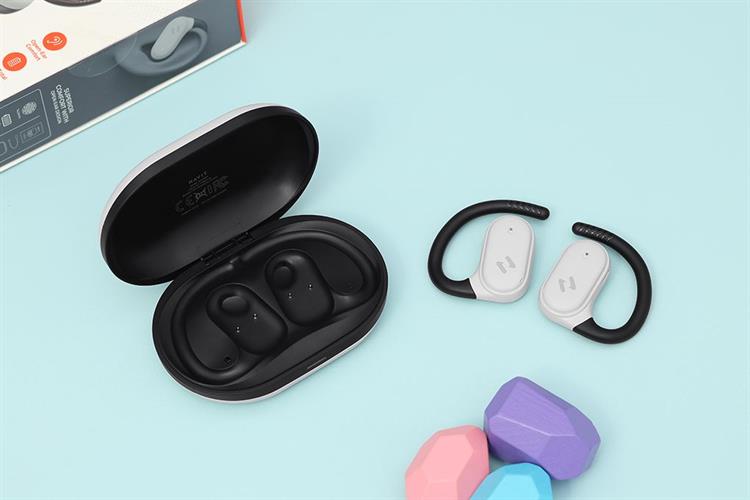 Tai nghe Bluetooth Open-Ear True Wireless Havit OWFIT 02A Màu Đen - Xám