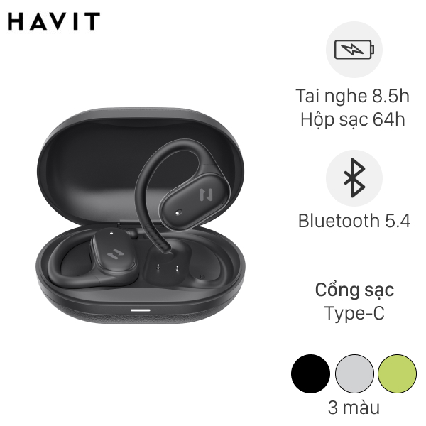 Tai nghe Open-Ear TWS Havit OWFIT 02A
