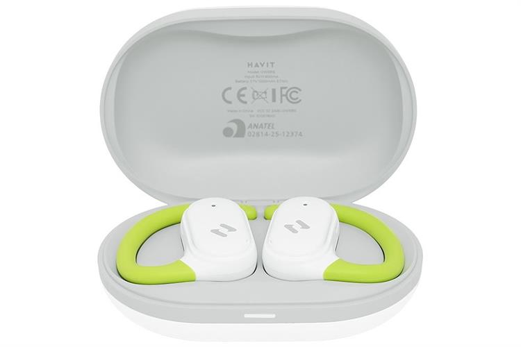 Tai nghe Bluetooth Open-Ear True Wireless Havit OWFIT 02A Màu Trắng - Xanh