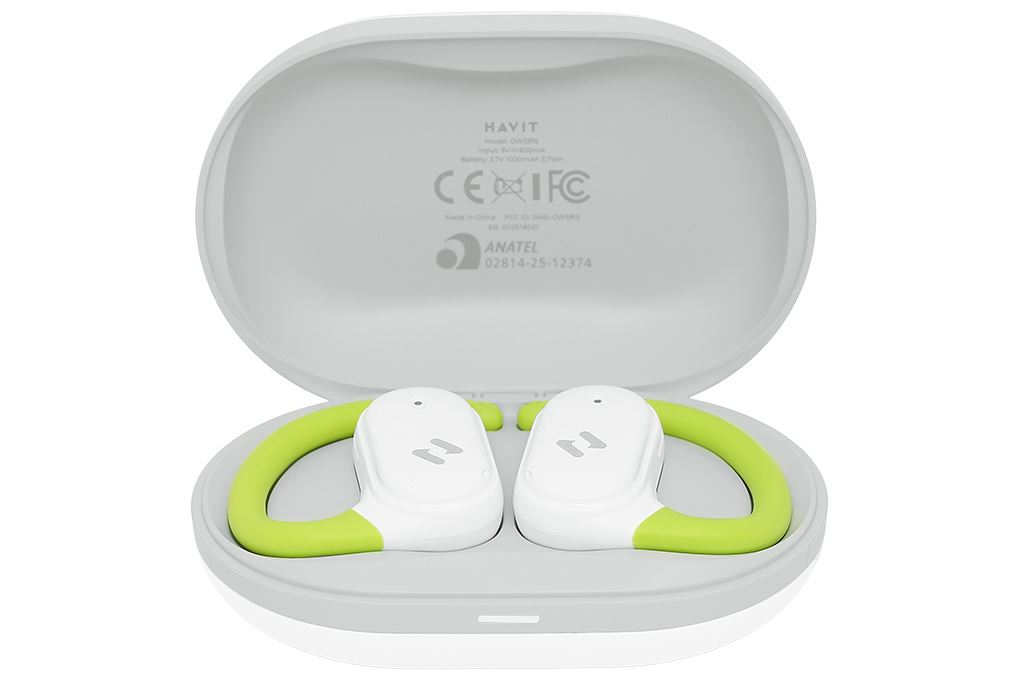 Tai nghe Bluetooth Open-Ear True Wireless Havit OWFIT 02A Màu Trắng - Xanh