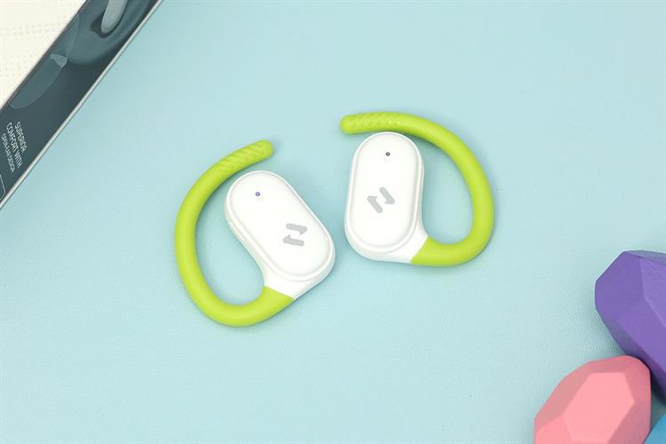 Tai nghe Bluetooth Open-Ear True Wireless Havit OWFIT 02A Màu Trắng - Xanh