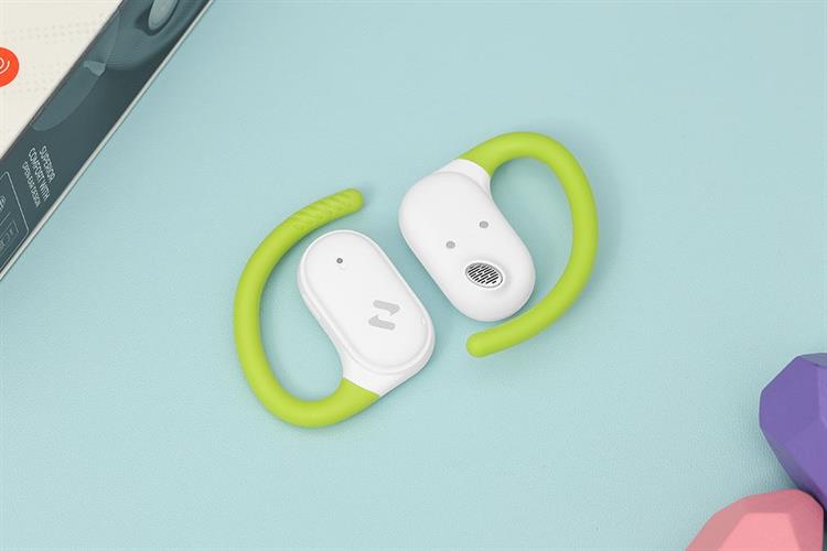Tai nghe Bluetooth Open-Ear True Wireless Havit OWFIT 02A Màu Trắng - Xanh