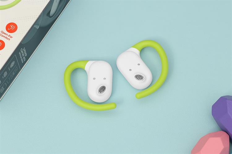 Tai nghe Bluetooth Open-Ear True Wireless Havit OWFIT 02A Màu Trắng - Xanh