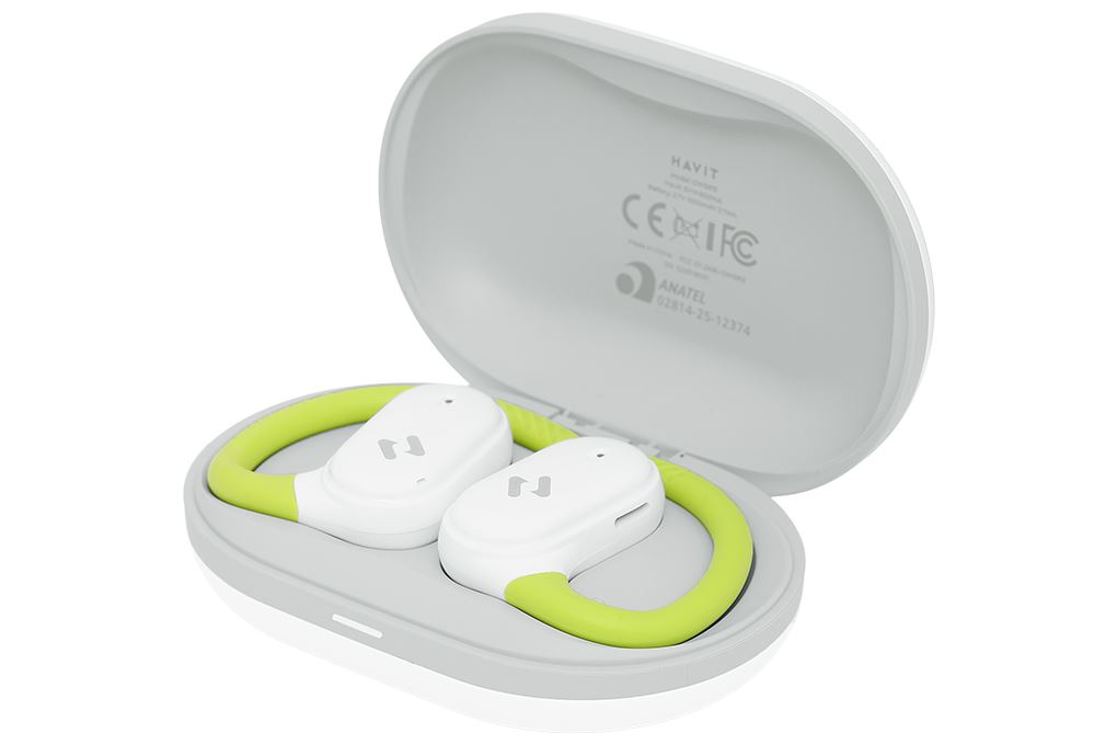 Tai nghe Bluetooth Open-Ear True Wireless Havit OWFIT 02A Màu Trắng - Xanh