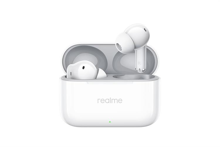 Tai nghe Bluetooth True Wireless Realme Buds T200 Màu Trắng