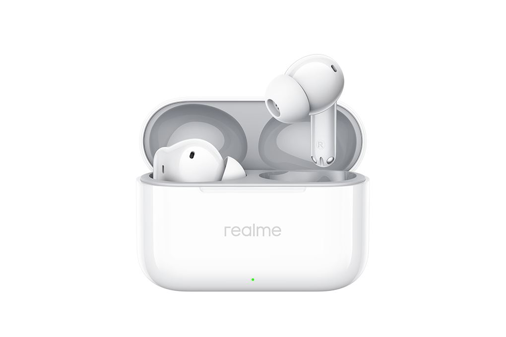 Tai nghe Bluetooth True Wireless Realme Buds T200 Màu Trắng