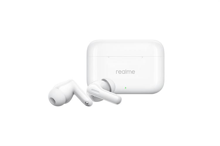 Tai nghe Bluetooth True Wireless Realme Buds T200 Màu Trắng
