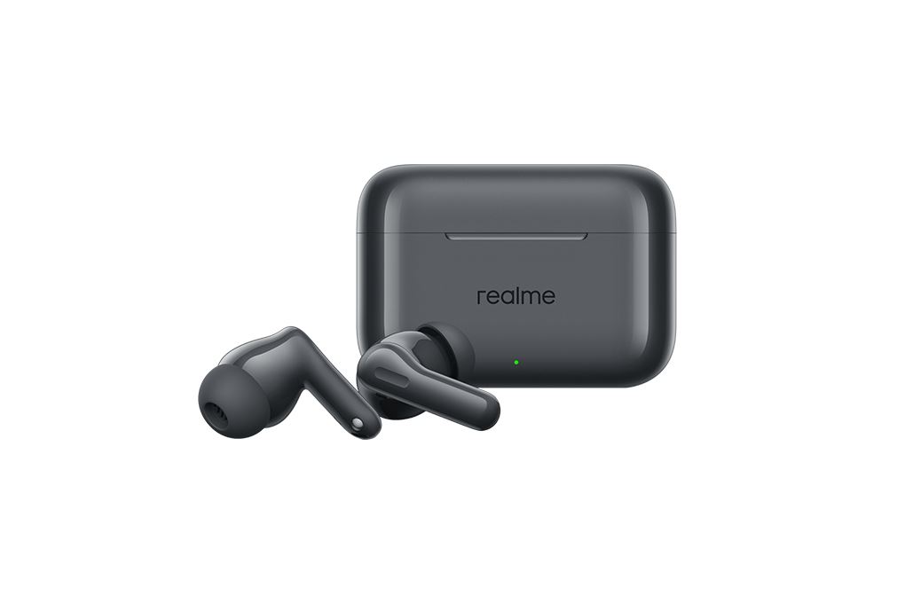Tai nghe Bluetooth True Wireless Realme Buds T200 Màu Xám