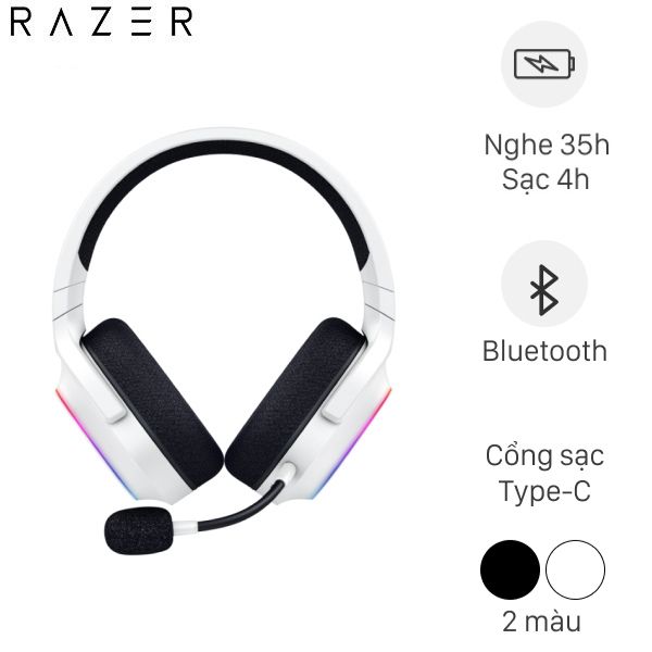 Tai nghe Chụp Tai Gaming Razer Barracuda X Chroma