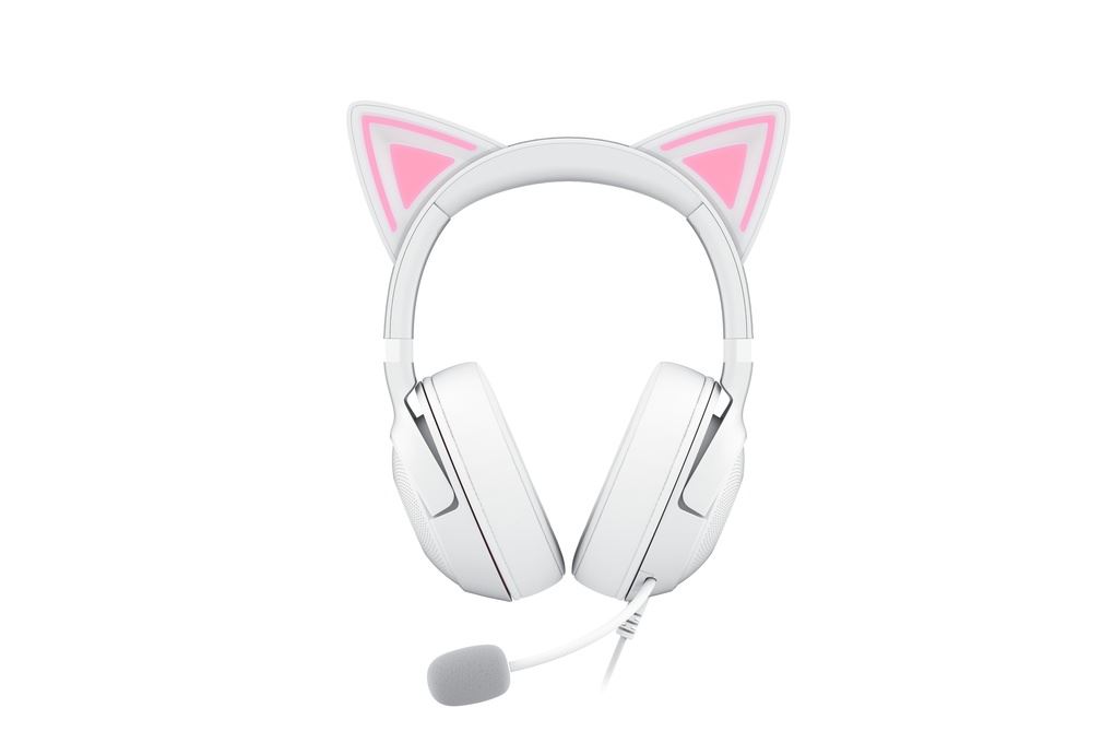 Tai nghe Chụp tai Gaming Razer Kraken Kitty V2 Màu Trắng