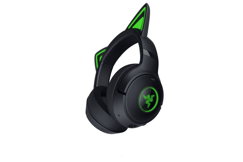 Tai nghe Bluetooth Chụp Tai Gaming Razer Kraken Kitty V2 BT Màu Đen