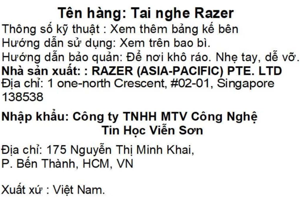 Tai nghe Chụp Tai USB Gaming Razer BlackShark V2 X - 7