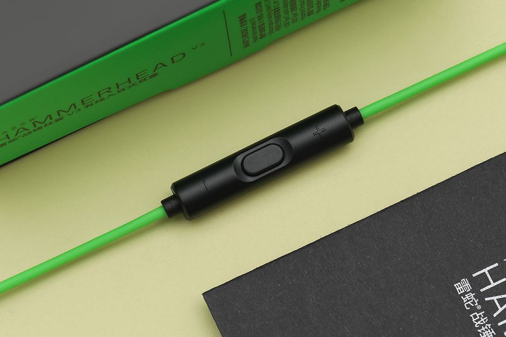 Tai nghe Có dây EP Razer Hammerhead V3 Earbuds Màu Đen
