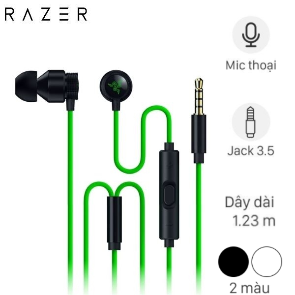 Tai nghe Dây EP Razer Hammerhead V3 Earbuds