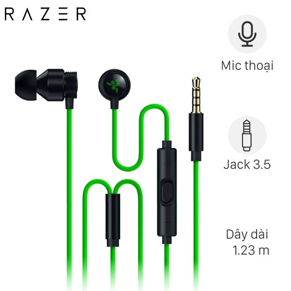 Tai nghe Dây EP Razer Hammerhead V3 Earbuds