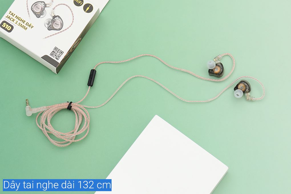 Tai nghe Có dây EP AVA+ LiveBass HiFi S10 - 4