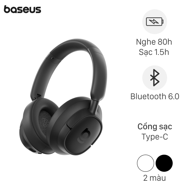 Tai nghe Chụp Tai Baseus Bass BH1