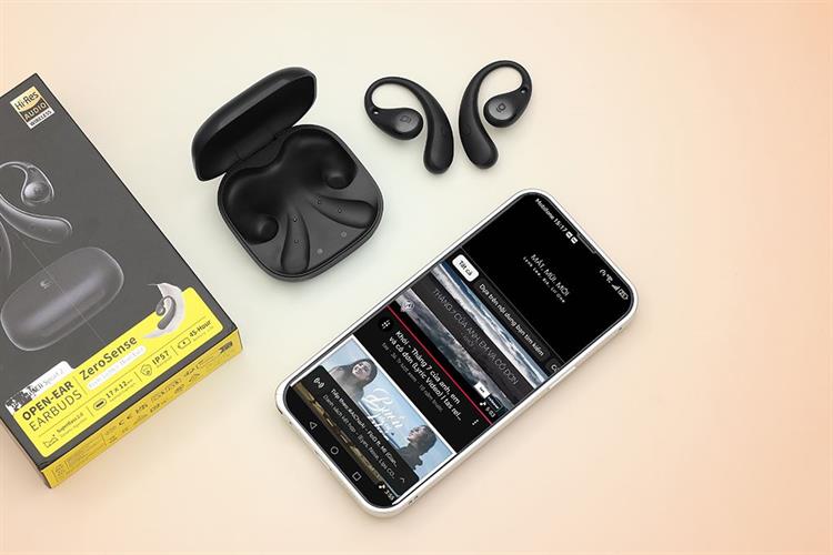 Tai nghe Bluetooth Open-Ear TWS Baseus Eli Sport 2 Màu Đen