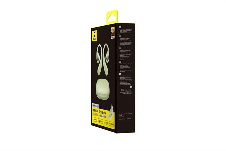 Tai nghe Bluetooth Open-Ear TWS Baseus Eli Sport 2 Màu Xanh lá