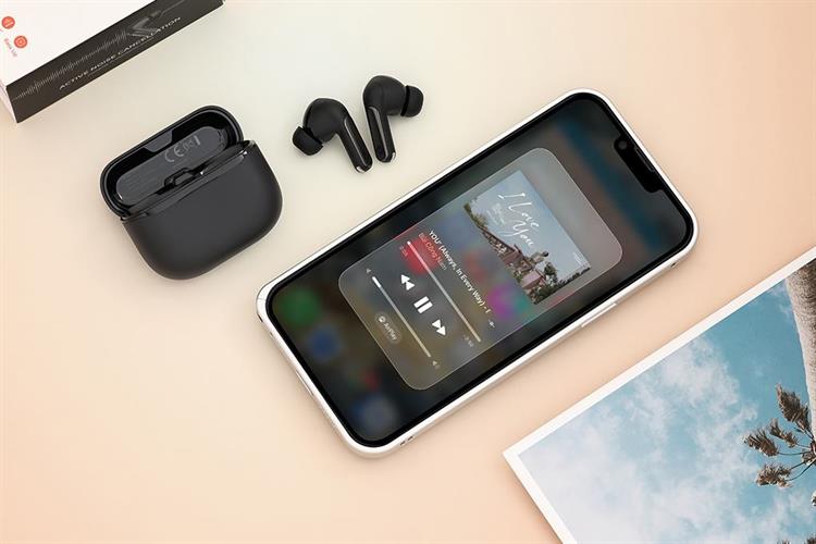 Tai nghe Bluetooth True Wireless Havit LIFE NC01T TW984 Màu Đen