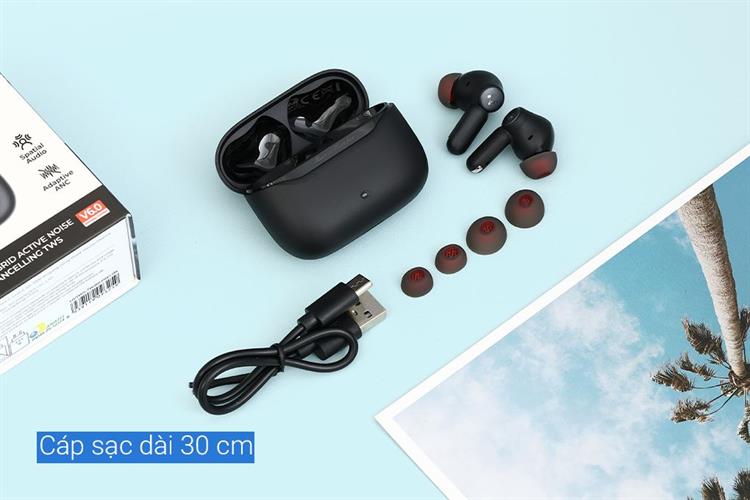 Tai nghe Bluetooth True Wireless Havit TW991 Pro Màu Đen