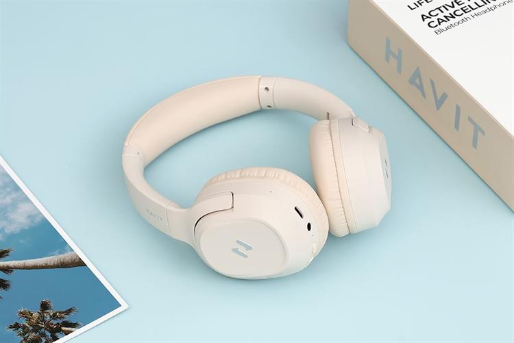 Tai nghe Bluetooth Chụp Tai Havit H612BT Pro Màu Màu be