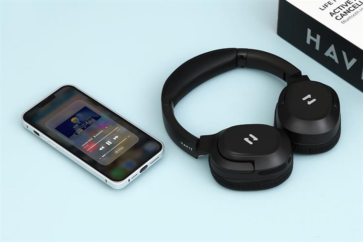 Tai nghe Bluetooth Chụp Tai Havit H612BT Pro Màu Đen