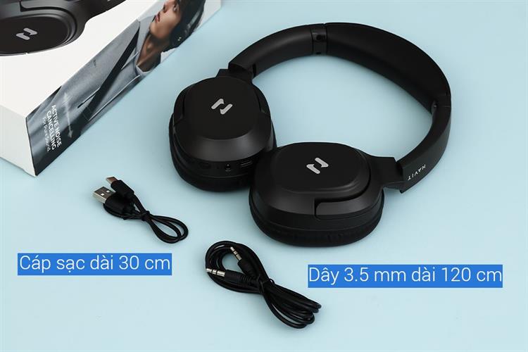 Tai nghe Bluetooth Chụp Tai Havit H612BT Pro Màu Đen