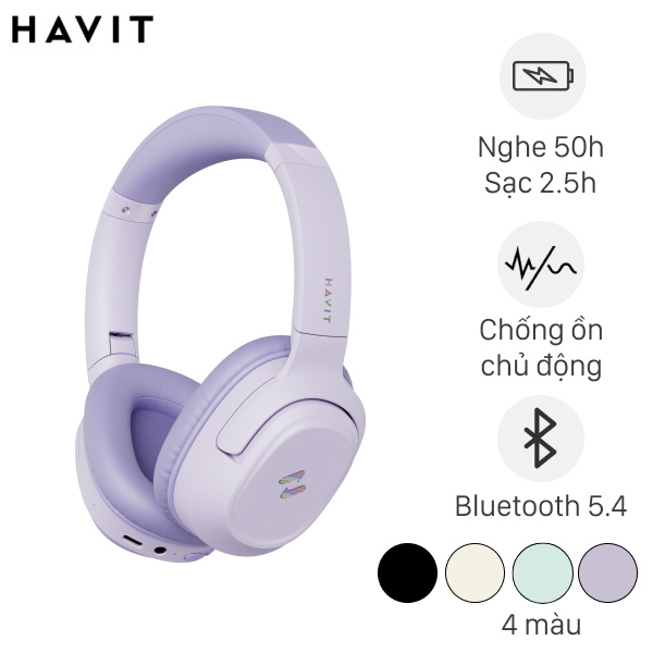 Tai nghe Chụp Tai Havit H612BT Pro
