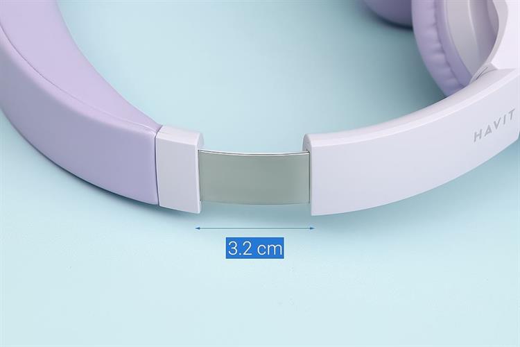 Tai nghe Bluetooth Chụp Tai Havit H612BT Pro Màu Tím
