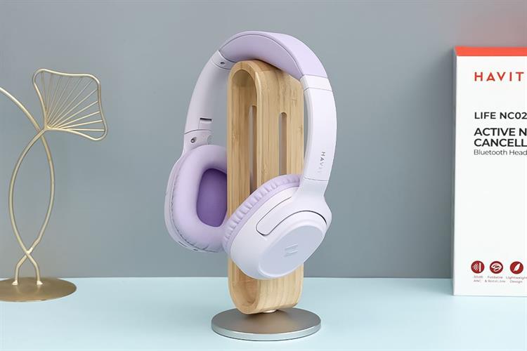 Tai nghe Bluetooth Chụp Tai Havit H612BT Pro Màu Tím