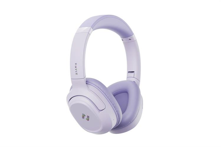 Tai nghe Bluetooth Chụp Tai Havit H612BT Pro Màu Tím